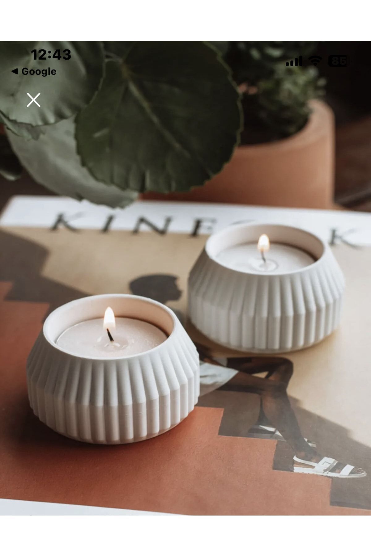 Hype 2 Li Tealight Mumluk