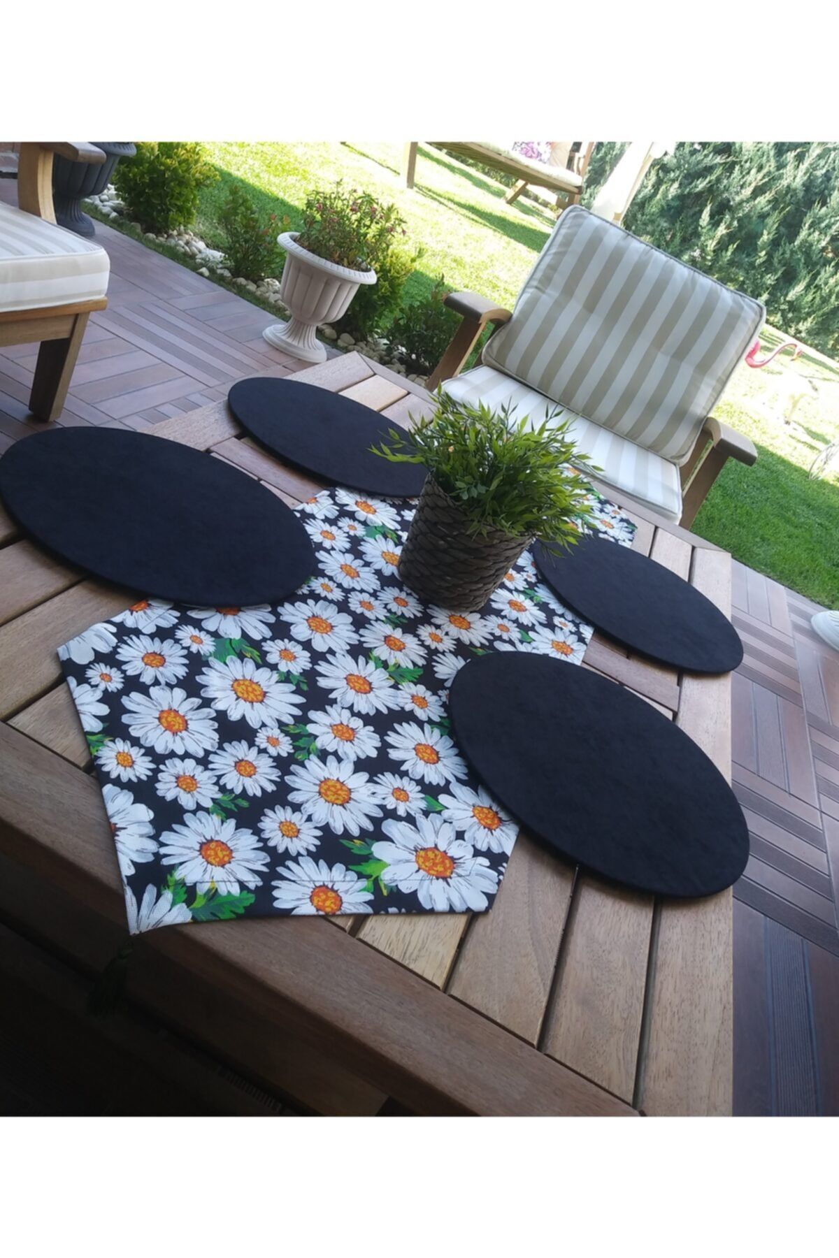 Papatya Desen Runner 4 Siyah Supla