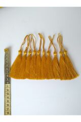 Altın Sarısı Püskül (İpek) 10’lu 8 cm (Bağ Kısmı Hariç)