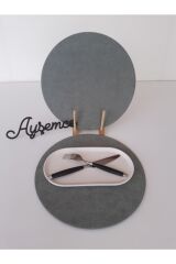 Amerikan Servis 2'li Supla Küf Yeşil Renk